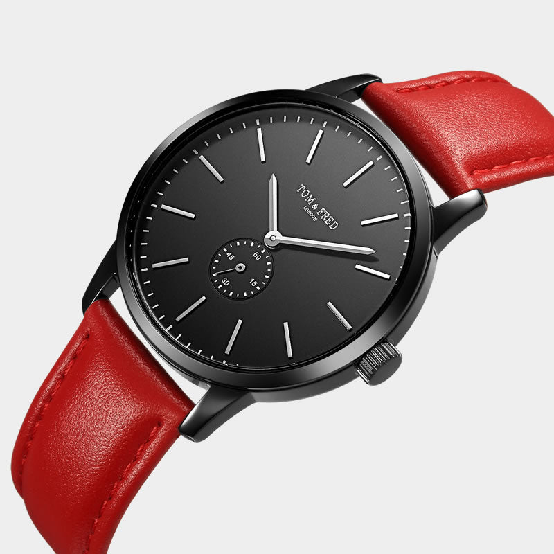 TOM & FRED Mairi Black/Red Watch