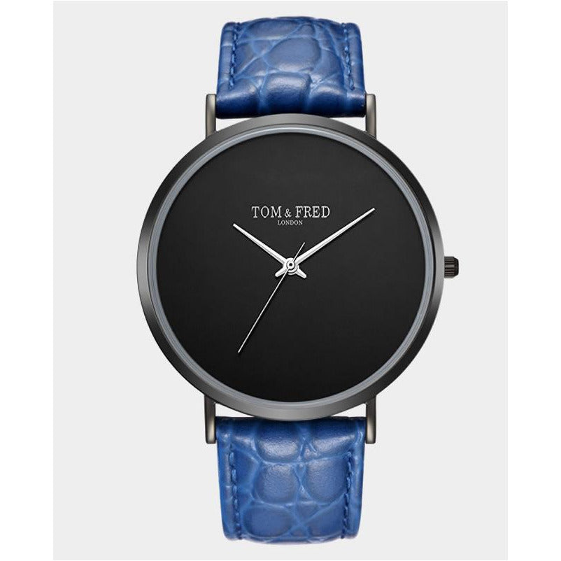 TOM & FRED Peake Blue 40mm Watch