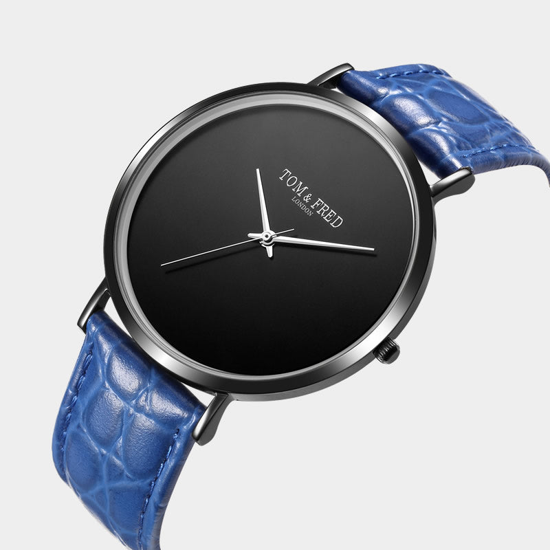 TOM & FRED Peake Blue 40mm Watch