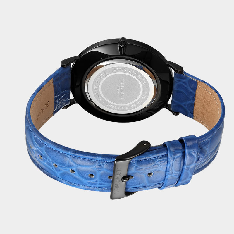 TOM & FRED Peake Blue 40mm Watch