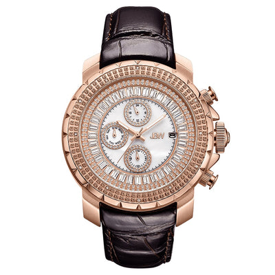 JBW Titus 18k Rose Gold Plated Watch