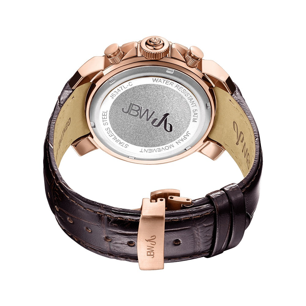 JBW Titus 18k Rose Gold Plated Watch