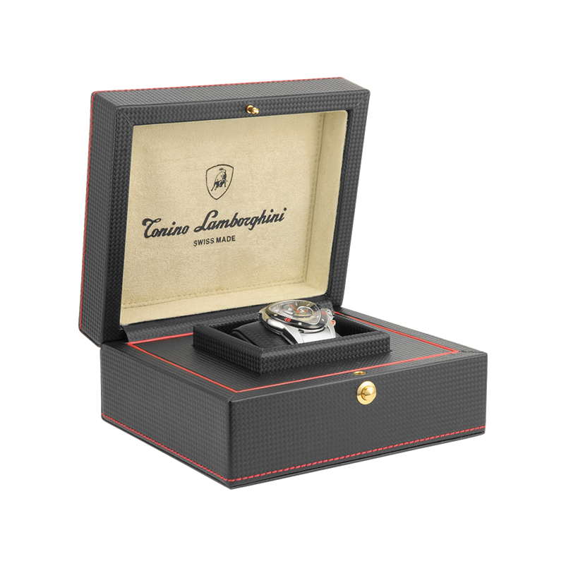 TONINO LAMBORGHINI Spyder Horizontal 2022 Edition Yellow Gold/Black Watch