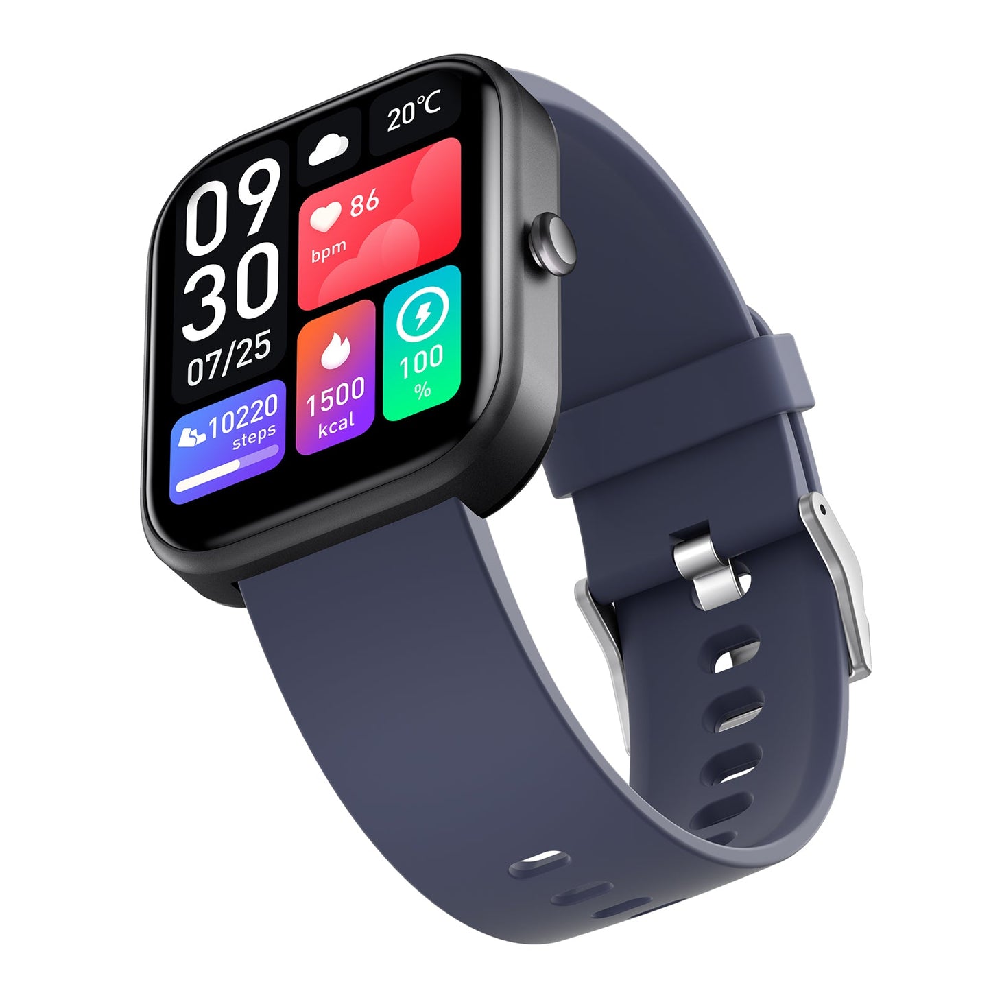 TOMMI smart watch black / blue