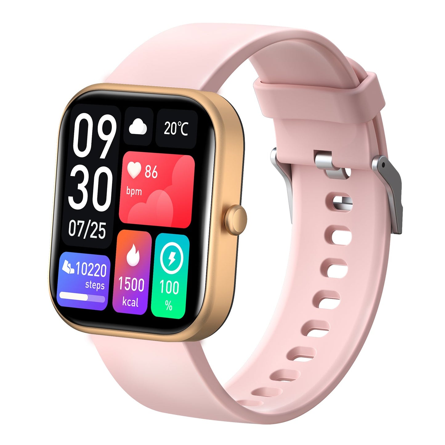 TOMMI smart watch rose gold / pink