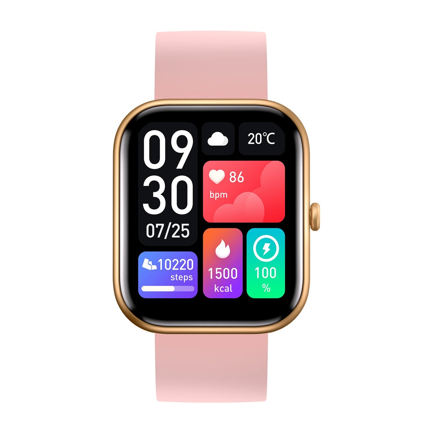 TOMMI smart watch rose gold / pink