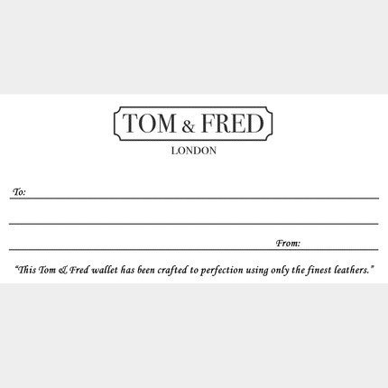 TOM & FRED Freddy Dark Brown Leather Speed Wallet