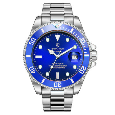 TEVISE Tribute Automatic Blue Watch
