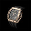 TSAR BOMBA Quartz Waterproof Watch TB8204Q-04 / Gold / Black