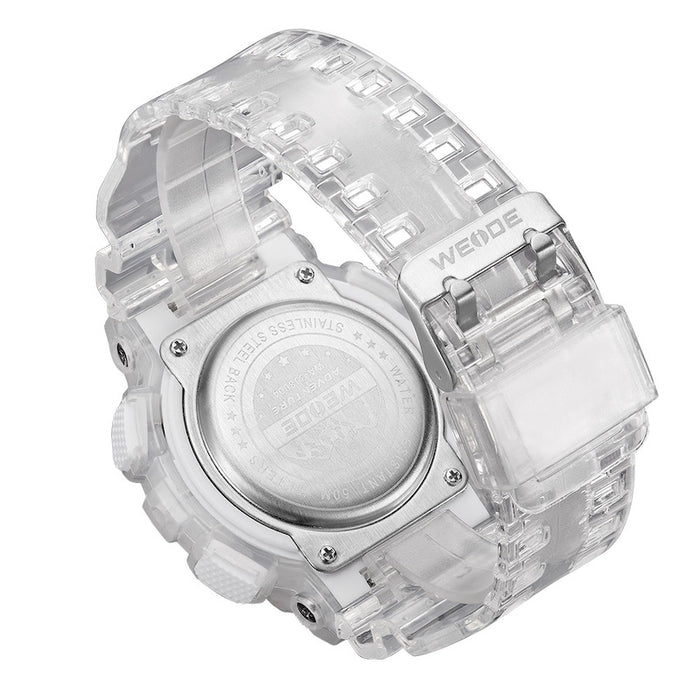 WEIDE Bullseye Snow Translucent Watch