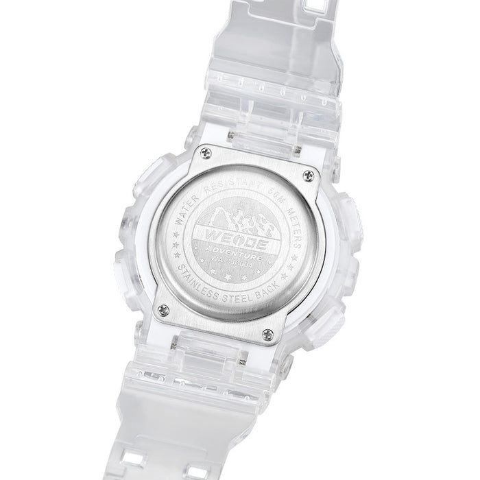 WEIDE Bullseye Snow Translucent Watch