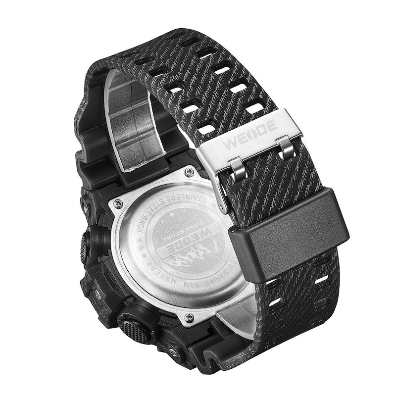 WEIDE Gas Mask Black Wire Watch