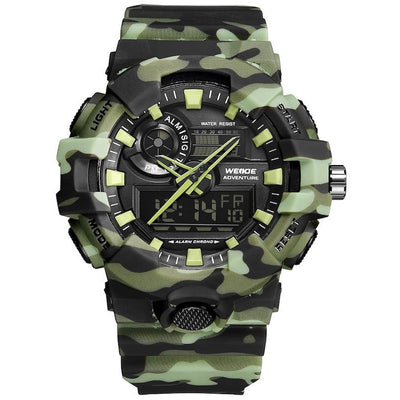 WEIDE Gas Mask Camo Green Watch