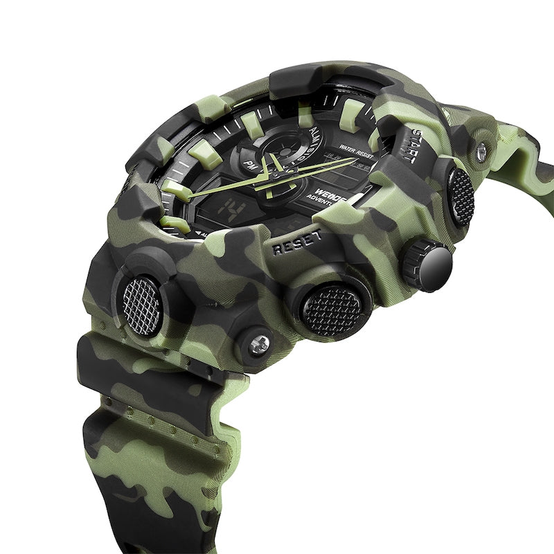 WEIDE Gas Mask Camo Green Watch