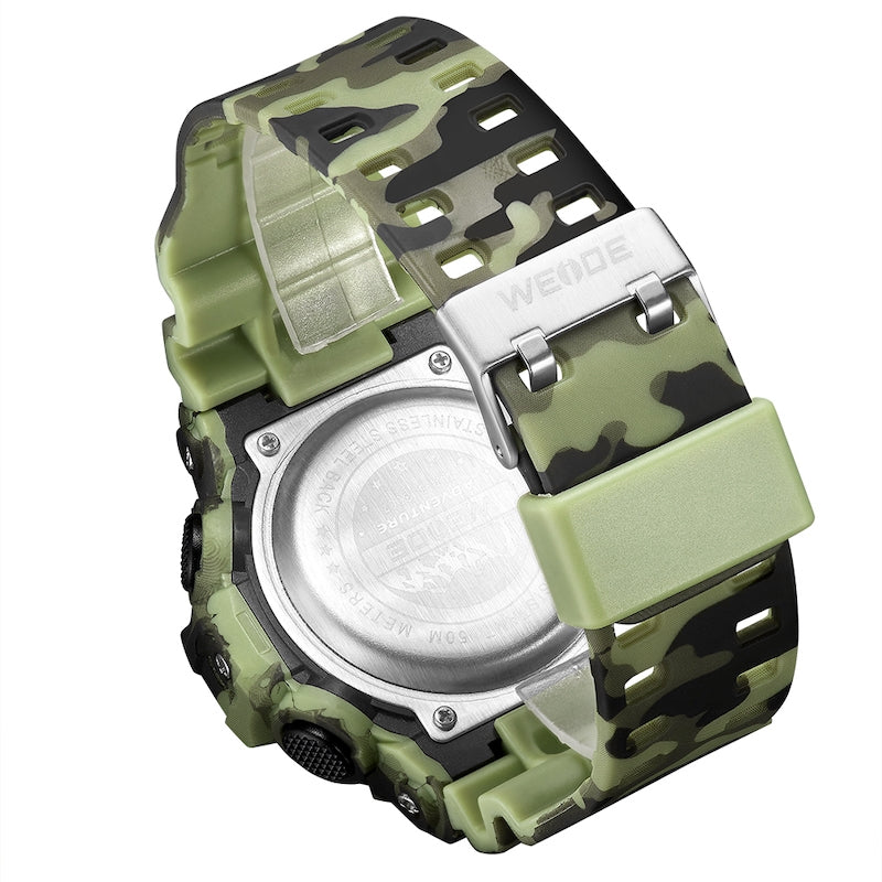 WEIDE Gas Mask Camo Green Watch