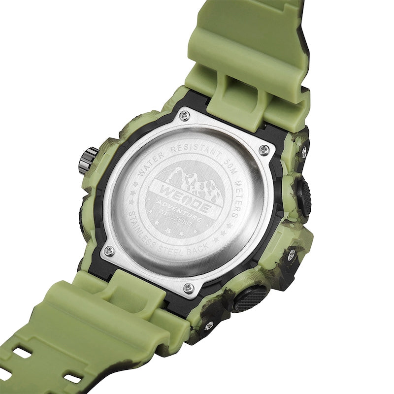 WEIDE Gas Mask Camo Green Watch