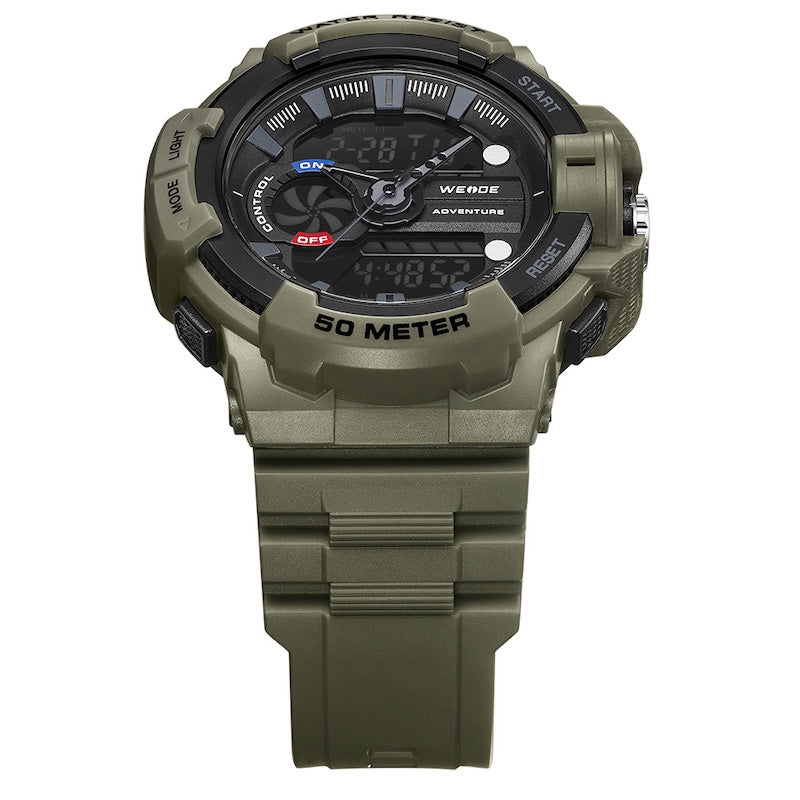 WEIDE Propellar Army Green Watch