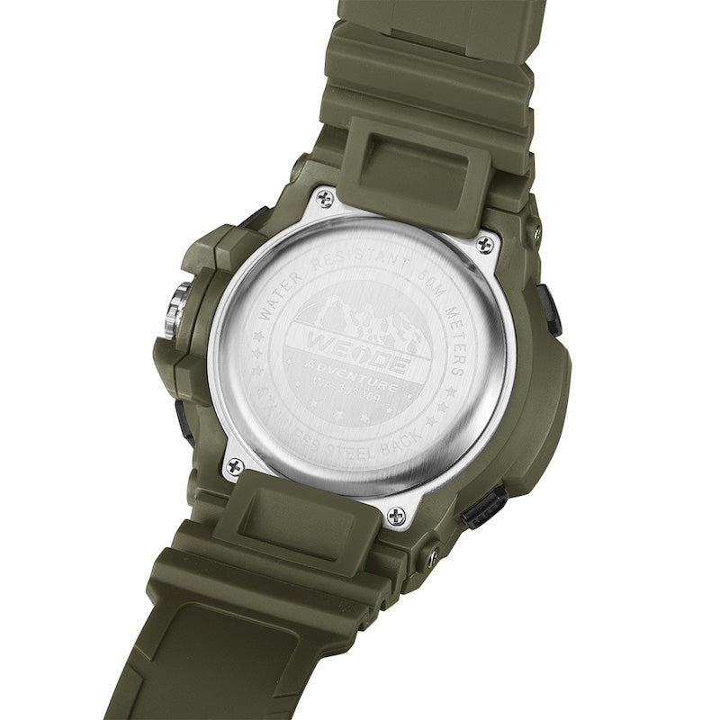 WEIDE Propellar Army Green Watch