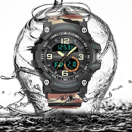 WEIDE Dakar Adventure Black/Camo Watch