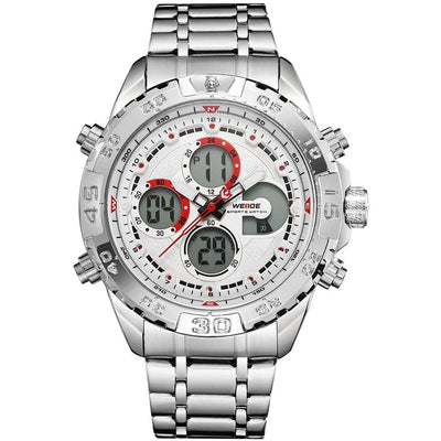 WEIDE Andromeda White/Red Trim Watch