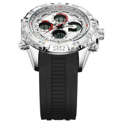 WEIDE Andromeda Silicone Silver/White Watch
