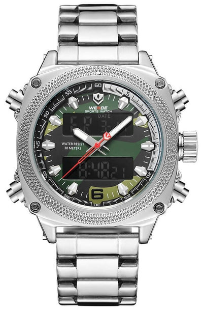 WEIDE Artiler Steel Camo Watch