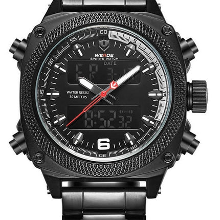 WEIDE Artiler Ion Steel Black Watch