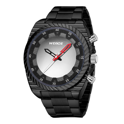 WEIDE Flash UV Steel Ionic Black Watch