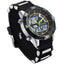 WEIDE Rainmaker Sport Steel Infused Yellow/Silver Watch