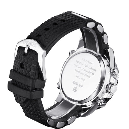 WEIDE Rainmaker Sport Steel Infused Rose Gold Trim Watch