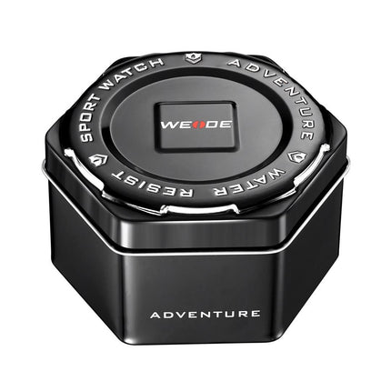 WEIDE Electro Dual Time Steel Black/Orange Watch