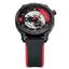WEIDE Brake Silicone Black/Red Watch