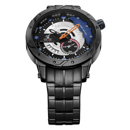 WEIDE Brake Steel Black/Navy Watch