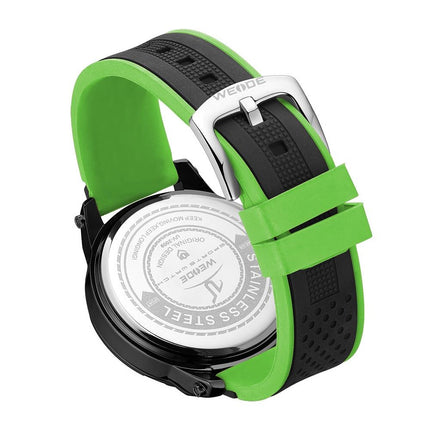 WEIDE Brake Silicone Hulk Green Watch