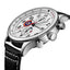 WEIDE Bullet Leather White/Black Watch