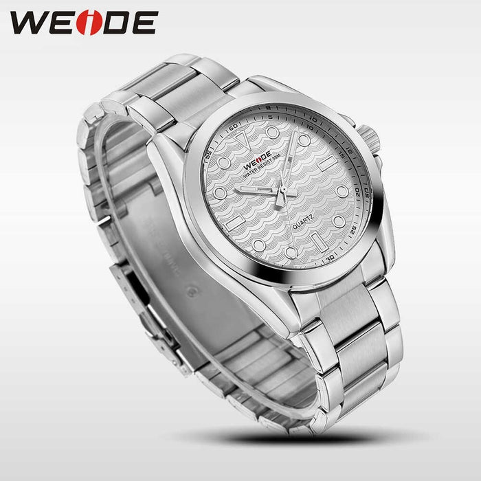 WEIDE Classic Quartz 40mm Wave Watch