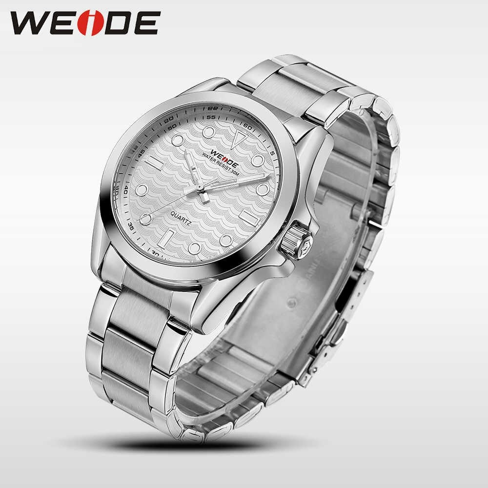 WEIDE Classic Quartz 40mm Wave Watch