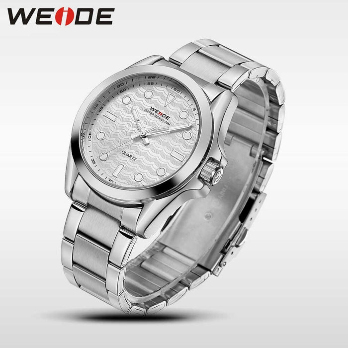 WEIDE Classic Quartz 40mm Wave Watch