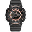 WEIDE Bullseye Black/Rose Watch