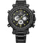 WEIDE Dual Time World City Steel Black/Yellow Watch