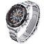 WEIDE Electro Dual Time Steel Black/Orange Watch