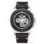 WEIDE Europa Chronograph Leather Black Watch