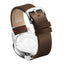 WEIDE Europa Chronograph Leather Brown Watch