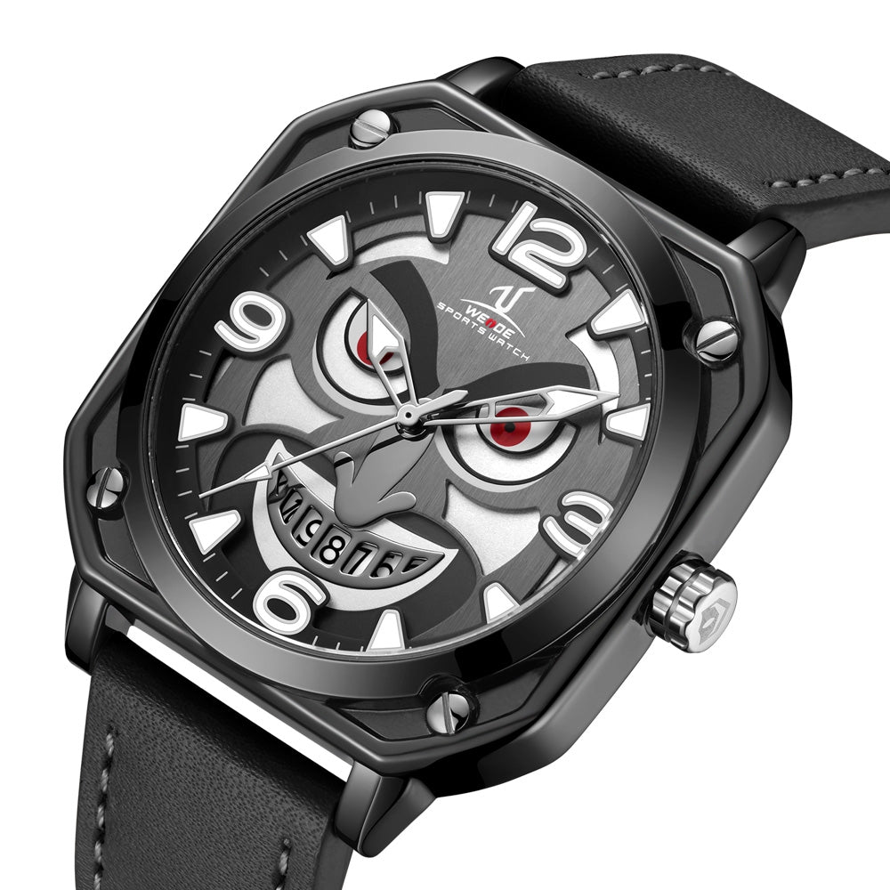 WEIDE Joker 44mm Luminous Black Watch