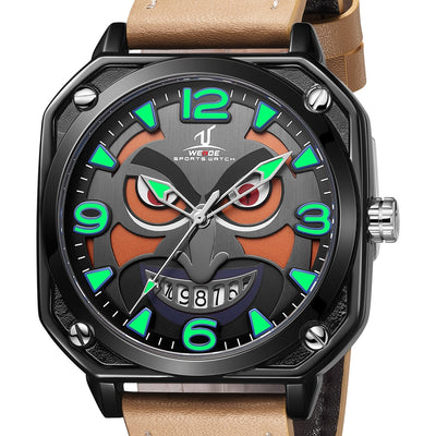 WEIDE Joker 44mm Luminous Beige Watch