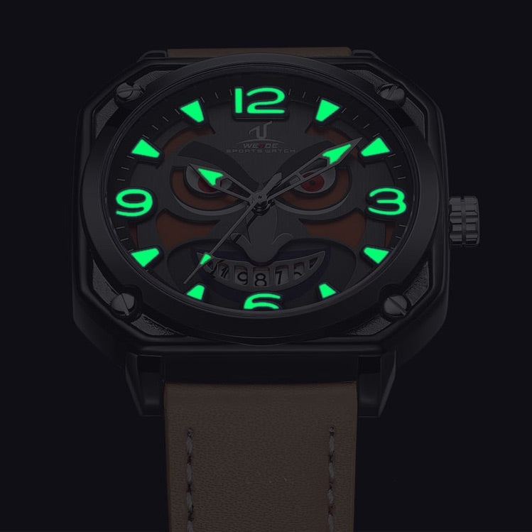 WEIDE Joker 44mm Luminous Beige Watch