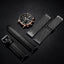 WEIDE Race Milanese Rose Gold/Black Watch