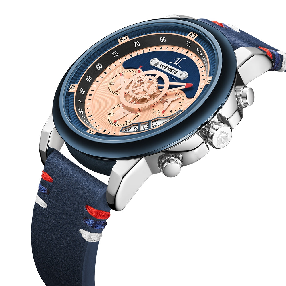 WEIDE Europa Chronograph Ionic Blue Watch