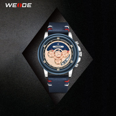 WEIDE Europa Chronograph Ionic Blue Watch