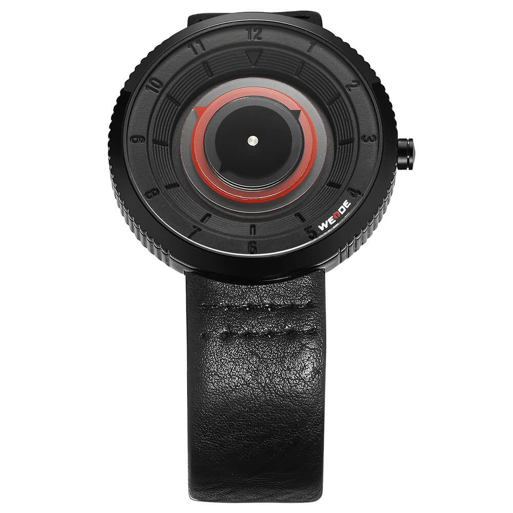 WEIDE Orb 42mm Red Trim Watch
